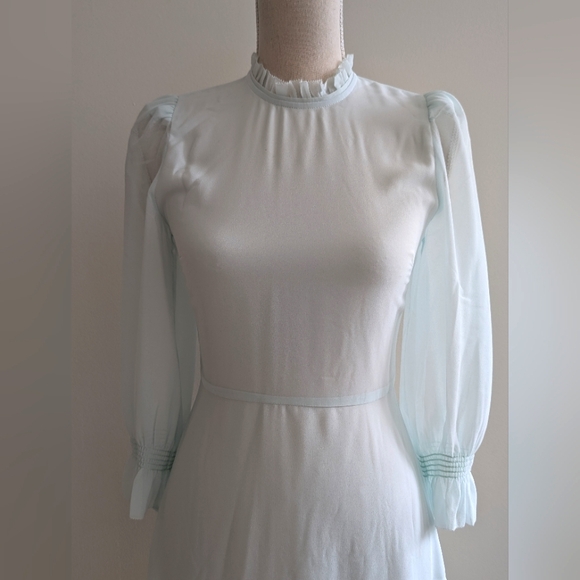 Like New Aritzia Wilfred Swept Dress Sz 2 - Picture 3 of 16